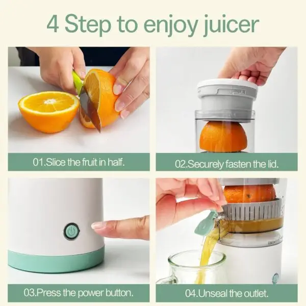 Rechargeable Portable Electric Juicer